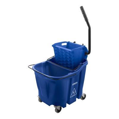 26 Quart Side Press Wringer Commercial Mop Bucket