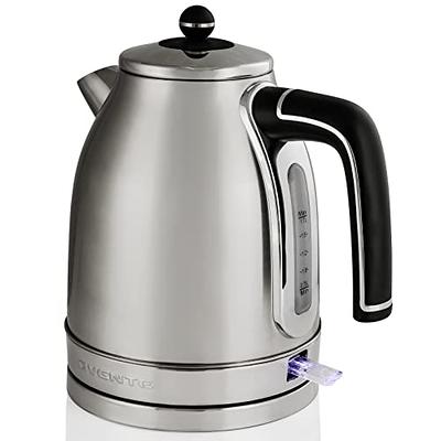 Hazel Quinn Electric Water Kettle with Thermometer Dial, Fast Boil, 1.7 L