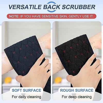 Back Scrubber Shower Wall Silicone Body Foot Cleaning Brush Bath