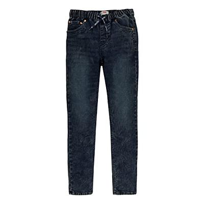 Levi's Boys' Skinny Fit Pull On Jeans, Marsh Carbon, 7 - Yahoo Shopping