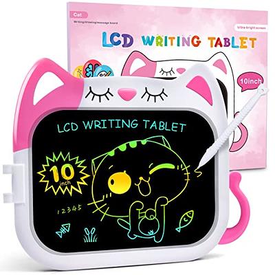 LCD Writing Tablet Kids Drawing Pad Doodle Board 12 inch Colorful Toddler Scribbler Board Erasable Light Drawing Board Educational and Learning Toys