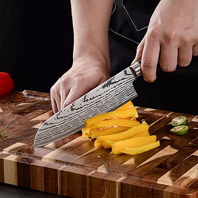 KitchenAid Gourmet 7-in. Santoku Knife with Blade Cover