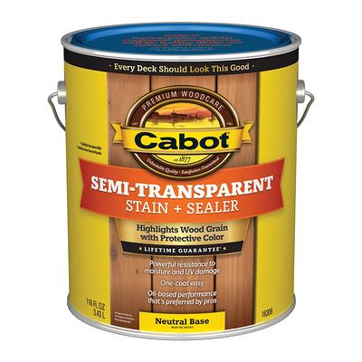 Cabot Tile Red Semi-transparent Exterior Wood Stain and Sealer (1-Gallon)