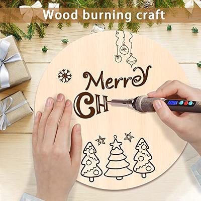 JOICEE 6PACK Wood Circles for Crafts，14 Inch Unfinished Wood Rounds Discs  for Door Hanger Sign Blank, DIY Wooden Discs for Crafts Painting and  Christmas Halloween Decoration - Yahoo Shopping