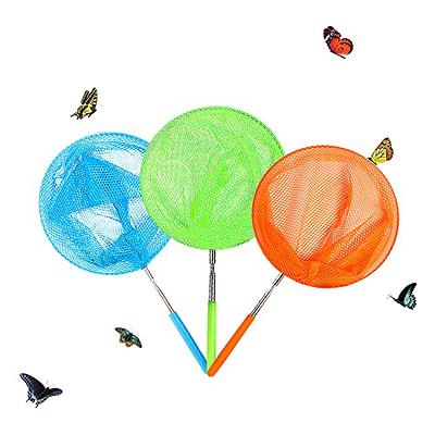 Extendable Telescopic Handle Bug Butterfly Insect Net, Folding