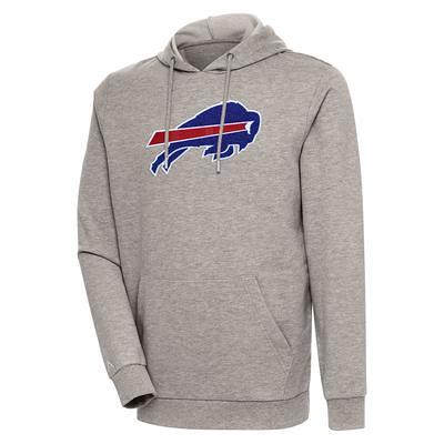 Women's Buffalo Bills Antigua Royal Victory Chenille Pullover Hoodie