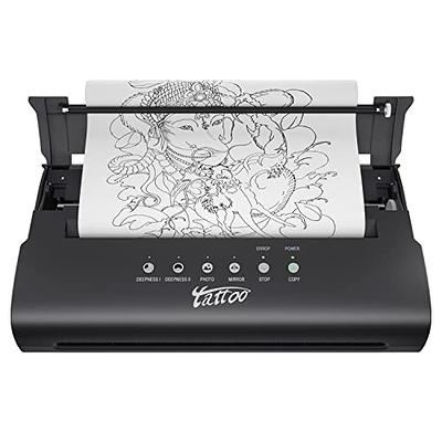 TATELF Tattoo Stencil Printer for tattooing Portable Tattoo Transfer  Stencil Machine Thermal Tattoo Printer with 15pcs Transfer Paper - Yahoo  Shopping