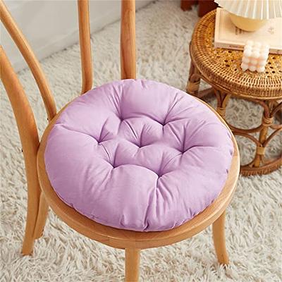 BUYUE Thickened Chair Cushion for Elderly 20 x 20 x 5, Original Linen  High-Density Foam Recliner Chair Pad Couch Armchair Seat Cushion, Beige