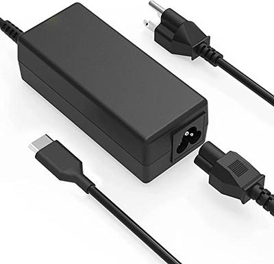 Chromebook Charger, 45W 65W Type C USB C Laptop Charger Universal USB C  Charger for HP Chromebook Charger Replacement, Dell, Google Chromebook
