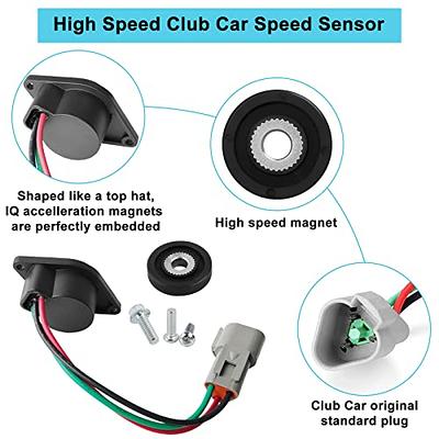 Club Car High Speed Magnet Sensor Fit Club Car IQ DS and Precedent 2004-Up  48V Electric Golf Cart with ADC Motor, Golf Cart Club Car Speed Sensor  Replace OEM# 102704901, 102265601 - Yahoo Shopping