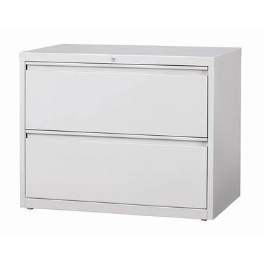 2-Drawer Lateral File Cabinet with Lock, Large Wood Filing Cabinet - Yahoo  Shopping