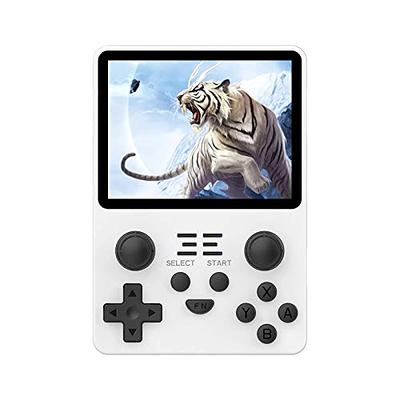  RG351V Handheld Game Console , Open Source System Built-in WiFi  Online Sparring 64G TF Card 2500 Classic Games , 3.5inch IPS Screen Retro  Game Console (Black) : Toys & Games