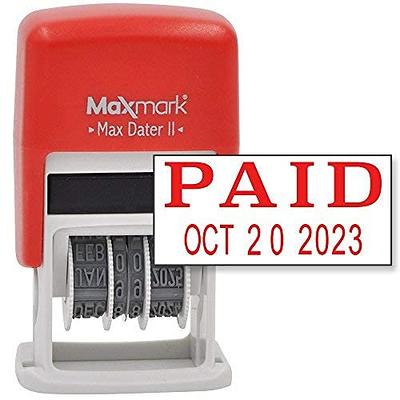 Office Depot Brand Message Date Stamp Dater ANSWERED CANCELLED