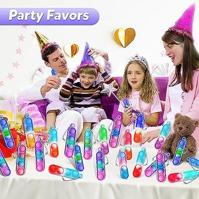 100 pcs Fidget Toys Pack, Party Favors For Kids 8-12 Mini Autism Sensory  Toy Goodie