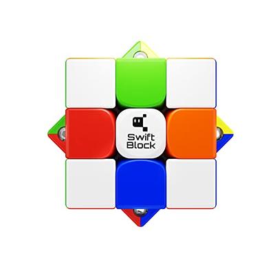Jurnwey Speed Cube 3x3x3 Stickerless with Cube Tutorial - Turning Speedly  Smoothly Magic Cubes 3x3 Puzzle Game Brain Toy for Kids and Adult