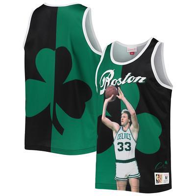 Mitchell & Ness Men's Larry Bird Boston Celtics Name and Number Mesh  Crewneck Jersey - Macy's