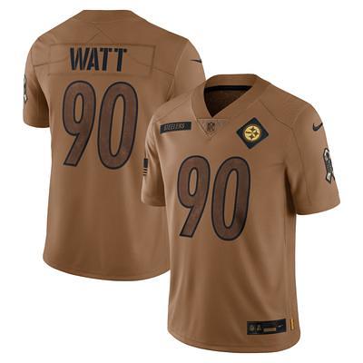 T.J. Watt #90 Men's Nike Vapor F.U.S.E. Limited Away Jersey