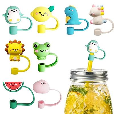 Vodolo 4Pcs Daisy Straw Covers Cap- Silicone Straw Tip Cap Reusable  Drinking Straw Toppers, Soft Straw Plugs Flower Shape Straw Protector… -  Yahoo Shopping