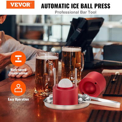 Ice Ball Press Aluminum Whiskey Round Shape Diamond Mold Maker