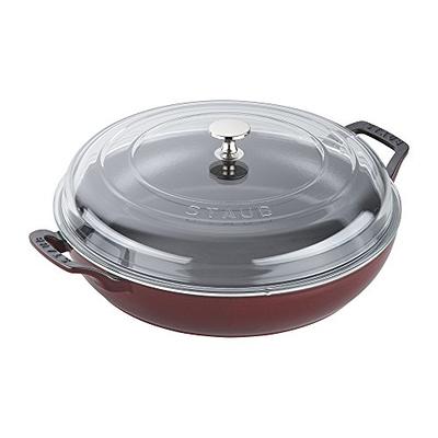 Chantal 3 qt Round Cast Iron Dutch Oven (Cobalt Blue)