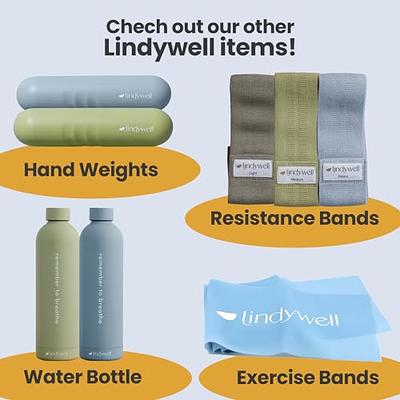 Lindywell Pilates Mat - Our non slip yoga mat is 10mm thick 6 feet long & 26