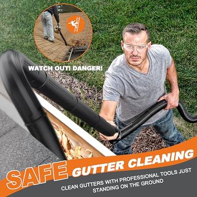 Gutter Clean Attachment For Blower, Quick Connect