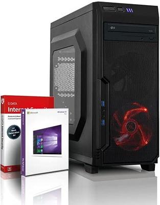 Saav T101 Gaming PC Desktop: Intel i5 3.4GHz, 16GB RAM, 1TB SSD, AMD Radeon  RX580 8GB, Wifi, Windows 10 Home
