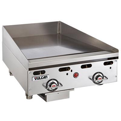 Cooking Performance Group GT-CPG-36-NL 36 Gas Countertop Griddle with  Flame Failure Protection and Thermostatic Controls - 90,000 BTU