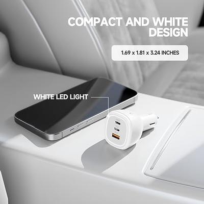 Baseus 65W Car Charger Dual Super Fast Charging Port with LED