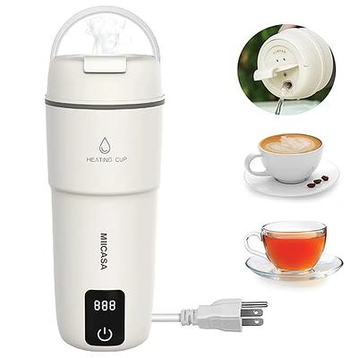 SUSTEAS Electric Kettle - 57oz Hot Tea Kettle Water Boiler with  Thermometer, 1500W Fast Heating Stainless Steel Tea Pot, Cordless with LED  Indicator, Auto Shut-Off & Boil Dry Protection