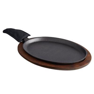 Valor 17 Pre-Seasoned Cast Iron Skillet with Dual Handles