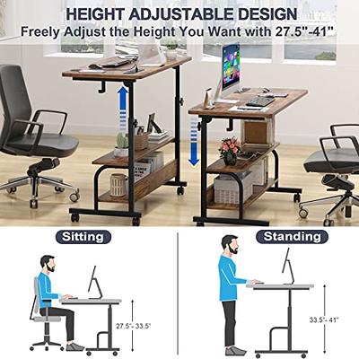 Sweetcrispy Small Computer Desk Small Office Desk 31 inch Writing Desk Home Office Desks Small Space Desk Study Table Modern Simple Style Work Table W