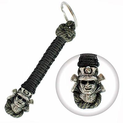 Warrior Helmet Knife Beads Paracord Tools EDC Lanyard Pendants Key Rings  Accessories Hanging Umbrella Rope Zipper Pull Charm Paracord Bead -   Israel