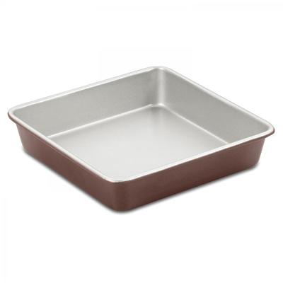 Mainstays Gold 9 Nonstick Aluminized Square Cake Pan, Brownie Pan