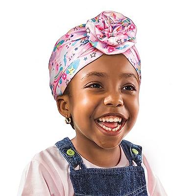 Harewom Head Wraps for Black Women Stretchy Head Scarf African Hair Wraps  for Dreads Locs Natural Hair Turban Headwraps Jersey Tie Headbands(Pink and