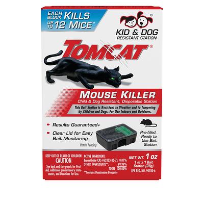 Tomcat Tier Mouse Killer I Refillable Mouse Bait Station - 16 oz bag