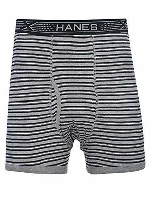 Hanes Men's 3-Pack Tagless 100% Cotton Boxer Briefs with X-temp