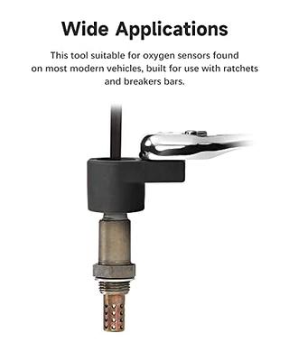 5Pc Set Oxygen Sensor Socket Wrench and Thread Chaser Set