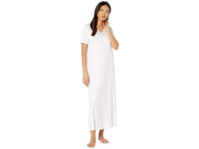 Hanro Short-sleeved cotton nightgown MOMENTS