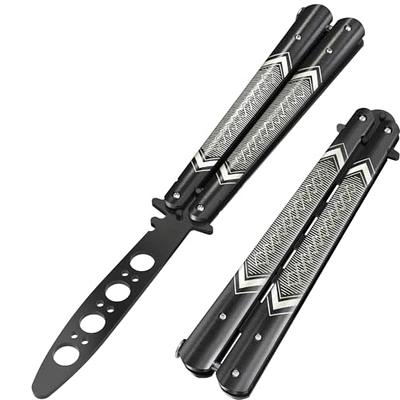 sukevitor Practice Butterfly Knife, Balisong Training Knife