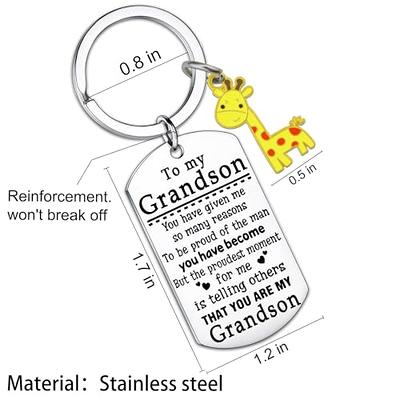 Womens Stocking Stuffers for Granddaughter Gifts From Grandma Nana Grandpa  To My Badass Granddaughter Keychain Gifts for Granddaughters from