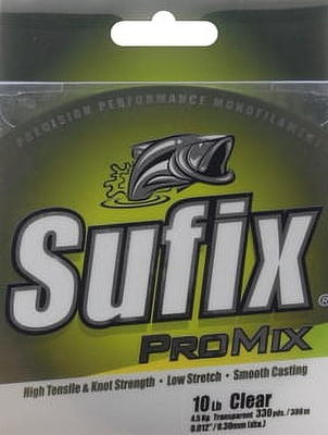 Sufix ProMix Monofilament Fishing Line 10 lb Clear - Yahoo Shopping