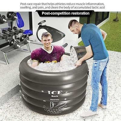 Recovery Ice Bath Tub for Athletes Cold Tub Outdoor Portable Adults Ice  Bathtub