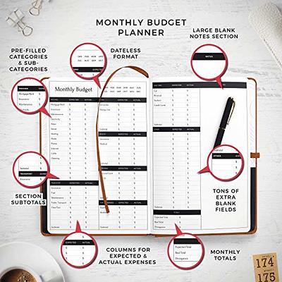 Budget Sheet: Budget Monthly Planner, Planning Budgeting Record, Simple  Home Budget Spreadsheet, Planner Monthly Tracker Organizer, Size 8.5X11,  120