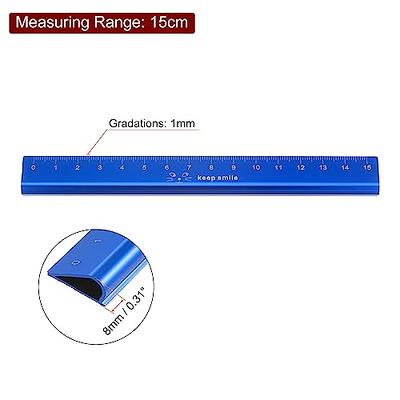 Architectural Scale Ruler, Architecture Ruler House Plan, For Blueprint,  Metal Scale Ruler Architecture Right Angle Gauge 