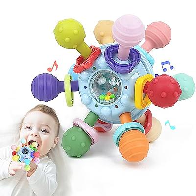 10 pcs Baby Rattle Sets for 3 6 9 12 Month Kids Boys Girls Education Toys
