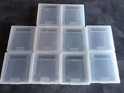 10pcs Transparent Game Cartridge PET Case Games Plastic PET