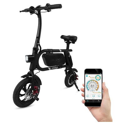 Swagtron Swag cycle Pro Pedal Free Electric Scooter Rider Yahoo