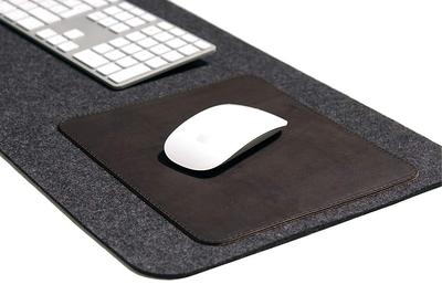 Which Desk Mat Is Right For Your Desk Setup? (Wool vs Leather vs