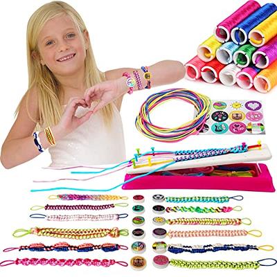 Niskite Girls Toys Age 6-8,Jewelry Bracelet Making Kit for Girls,5 6 7 8 9  10 Year Old Girl Birthday Gifts,Girl Toys Age 6-7,DIY Crafts for Girls Ages